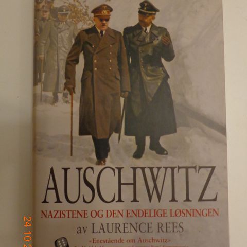 "Auschwitz" av Laurence Rees . Innbundet.