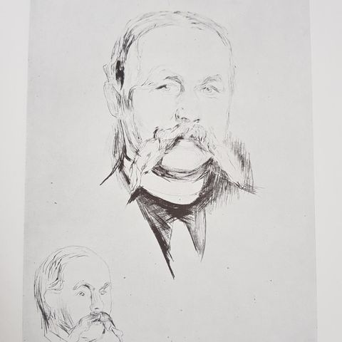 Edvard Munch - Portrett av Dr. Seidel (plakat)