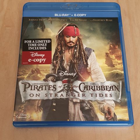 Pirates of the Caribbean : On Stranger Tides  ( BLU-RAY )