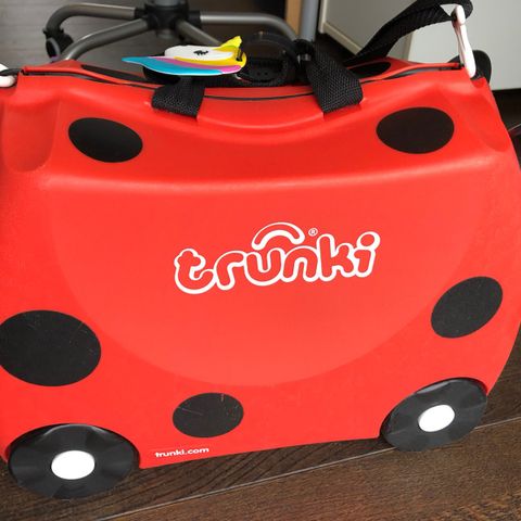 Trunki koffert marihøne rød