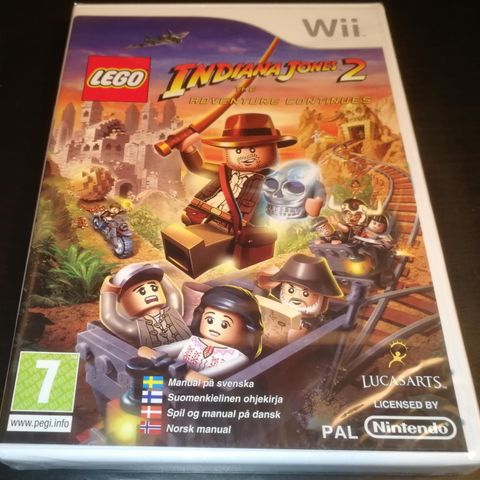 LEGO Indiana Jones 2: The Adventure Continues Wii - nytt