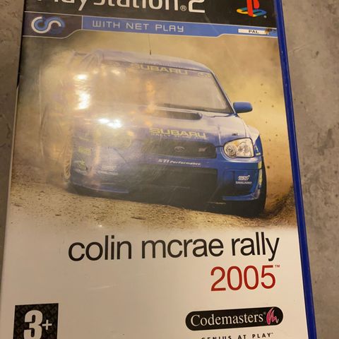 playstation 2 spill. Colin mcrae rally 2005
