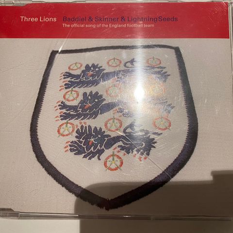 CD: 5 fotball CDer; Three Lions, ManU, Drillos, VM 2002, Tippekamp