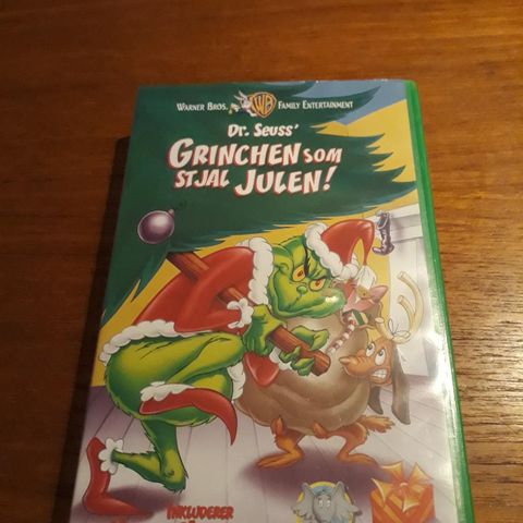 Dr. Seuss, Grinchen som stjal Julen! 1999 - VHS