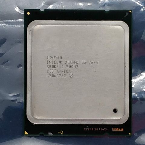 Intel Xeon E5-2640 6C/12HT 2.5GHz (3stk)