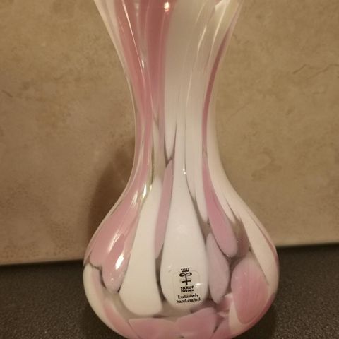 Skruf glassvase