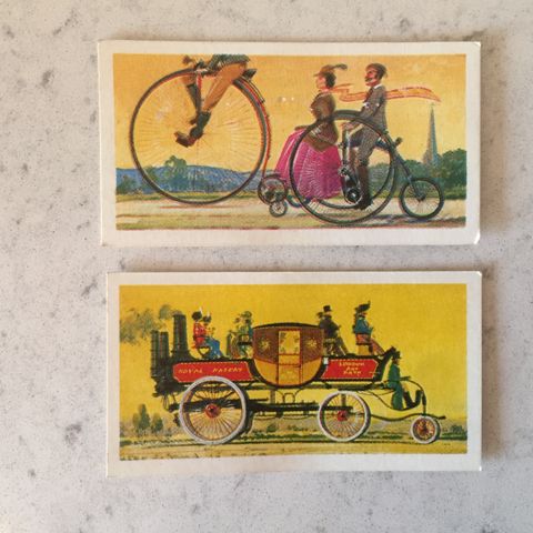 Vintage 1966 Brooke Bond Collection Cards - "Transport Through The Ages"