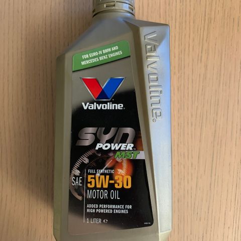 Motorolje Valvoline Synpower 5W-30 MST 1L