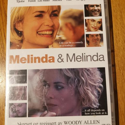 Melinda & Melinda (DVD, i plast, Woody Allen)