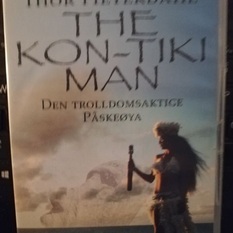 DVD Den trolldomsaktige Påskeøya. Thor Heyerdahl