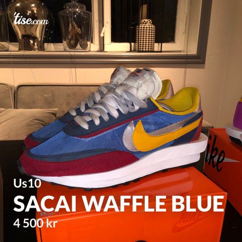 Sacai waffle blue us10 - eu44