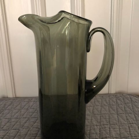 Vannmugge fra Hadeland glassverk / Vintage