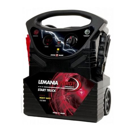 LEMANIA Startbooster Proff 12/24V 6400A - STARHJELP - BOOSTER- JUMPSTARTER