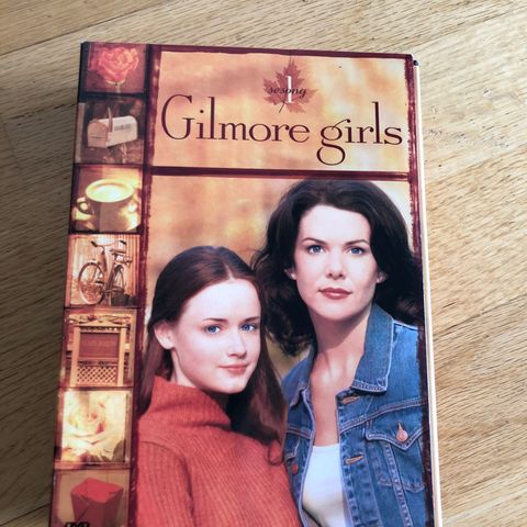 Gilmore girls serie på DVD