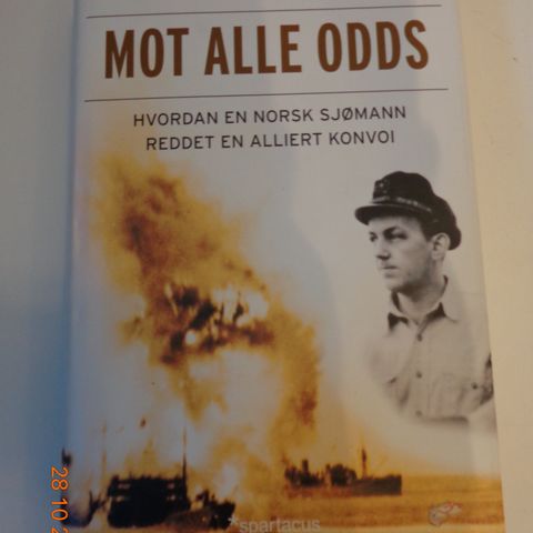 "Mot alle odds" av Sam Moses. Innbundet.