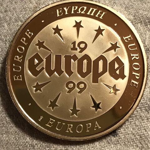 Europe Europa EU 1999 Medalje i PROOF kvalitet