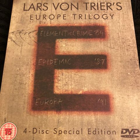 Lars Von Trier’s Europe Trilogy (4 DVD)