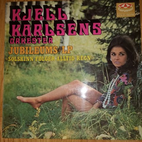 Kjell Karlsens Orkester Lp, Jubileums- LP