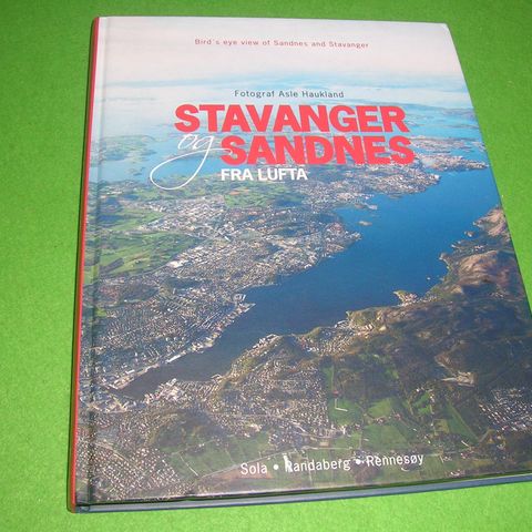 Stavanger og Sandnes fra lufta (Sola - Randaberg - Rennesøy)