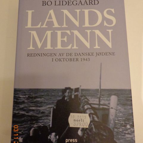 " Landsmenn " av Bo Lidegaard . Innbundet.