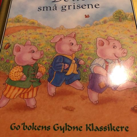 De tre små grisene Go bokens gyldne klassikere til salgs.