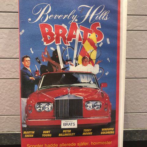 Beverly Hills Brats  Vhs ( No. Tekst)