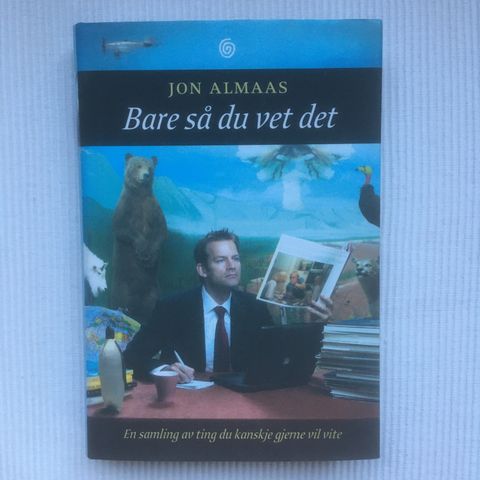 BokFrank: Jon Almaas; Bare så du vet det (2003)