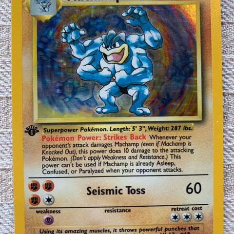 2 Machamp pokemonkort