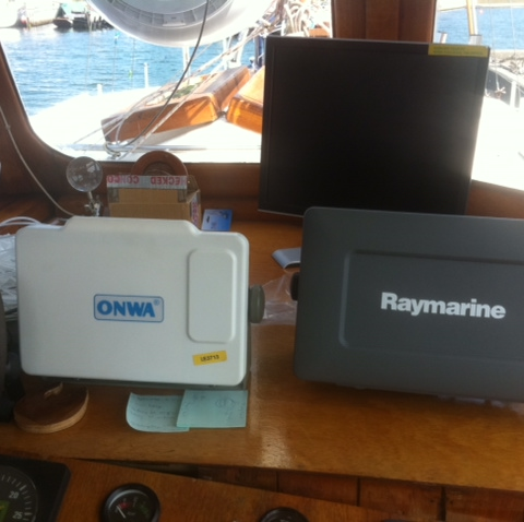 Raymarine Autopilot for hydraulisk styring,  og kartplotter, m.m.