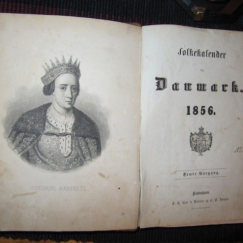 Folkekalender for Danmark 1856