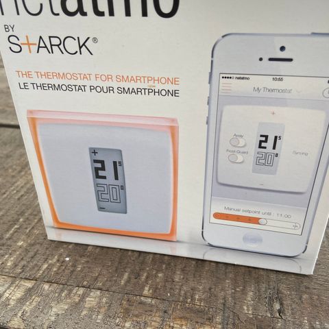 Netatmo Smart Thermostat, smart home. IoT