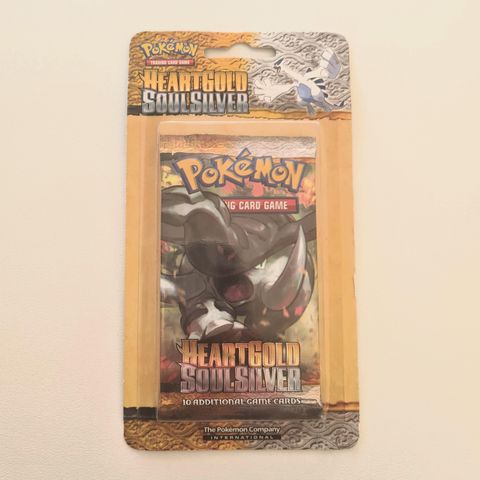 Pokemon HeartGold SoulSilver Base set blister pack selges rimelig!