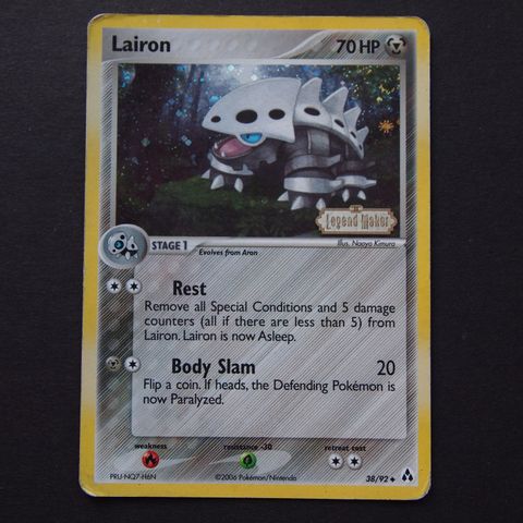 Lairon 38/92 Uncommon Reverse Holo ex Legend Makers 2006