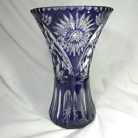 KRYSTAL VASE LILLA AMETHYST