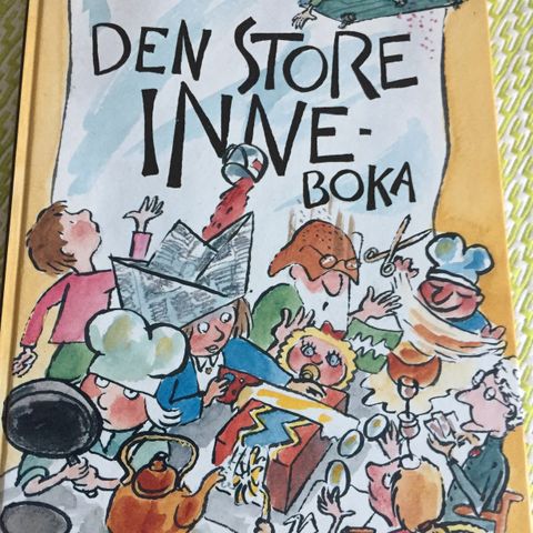 Den store inneboka.   Arve Torkelsen.  Jan-Kåre Øien