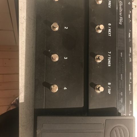 Guitar rig kontrol