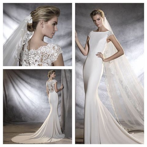 Stilren brudekjole - Pronovias Olbia