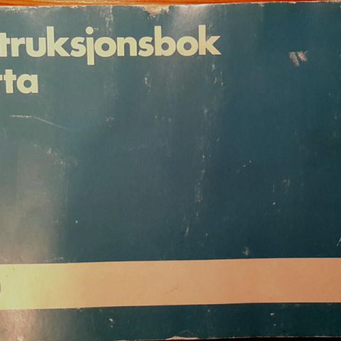 Volkswagen Jetta,  Instruksjonsbok 1986