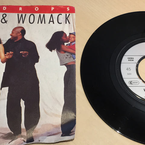 Womack & Womack – Teardrops (  7", Single 1988)