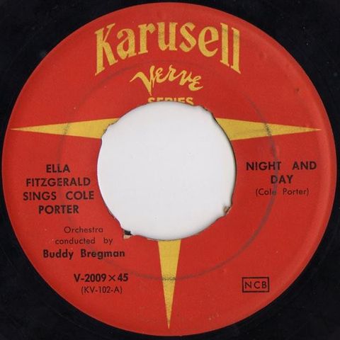 Ella Fitzgerald Sings Cole Porter – Night And Day / Don't Fence Me In( 7" 1956)