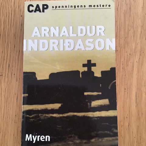 Pocketbok:Arnaldur Indridason, Myren