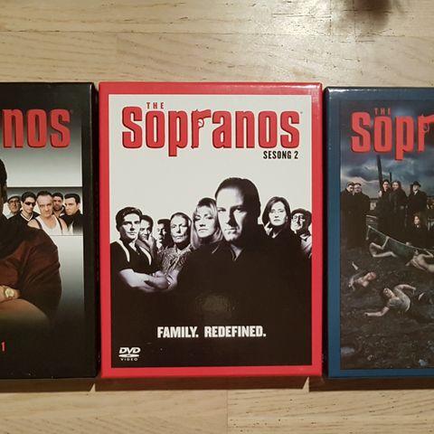 Sopranos Sesong 1 + 2 + 5
