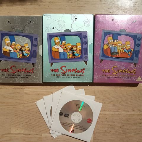 The Simpsons sesong 1 + 2 + 4