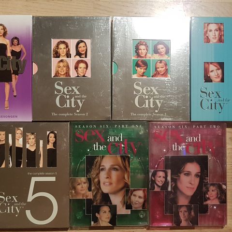 Sex and The City sesong 1-6