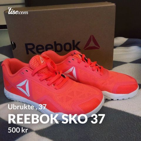 Nye! Reebok sko 37 dame ( også 37,5 og 38 )