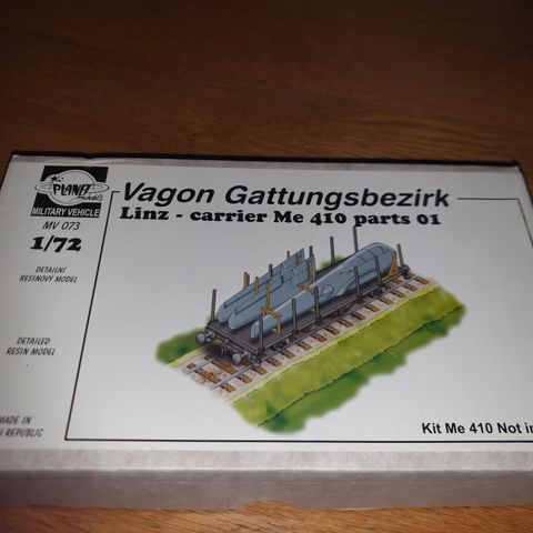 Planet 1/72 models Vagon Linz Carrier Gattungsbezirk