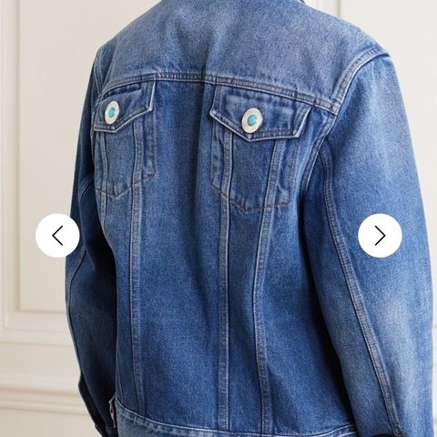 Burberry denimjakke (helt ny med merkelapp)