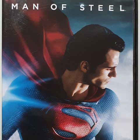 DVD DC Comics "Man of Steel" 2013 💥 Kjøp 3for100,-