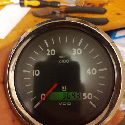 VDO/Yanmar /Volvo Penta  Tachometer Timeteller Reparasjon