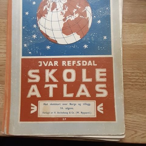 skole atlas 1947